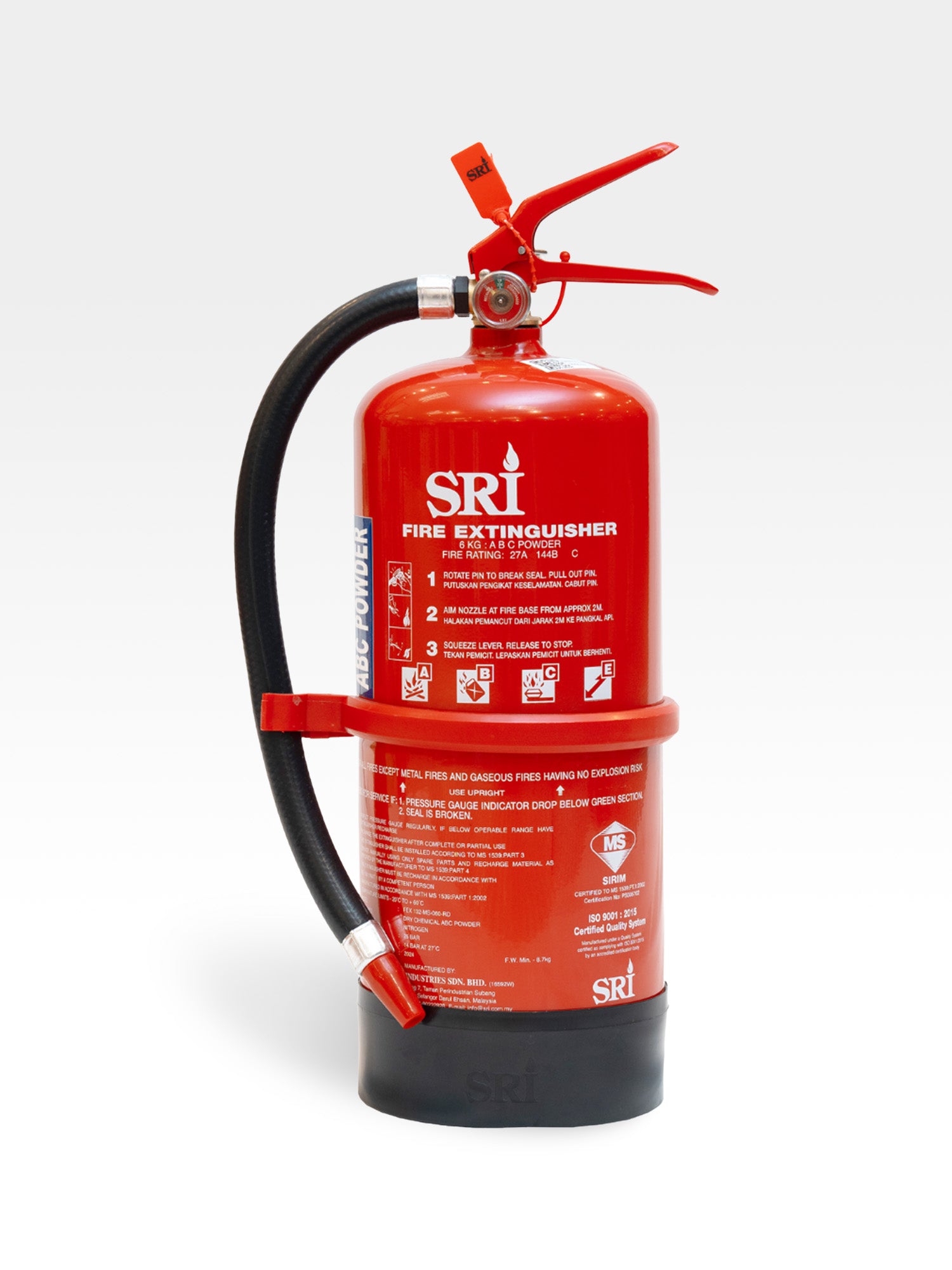 6kg ABC Dry Powder Fire Extinguisher